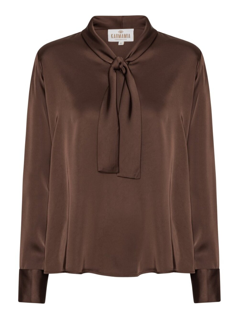 Karmamia - Audrey Blouse – Semi Rich Brown - Size S - NWT